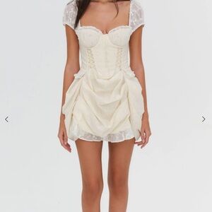 🫶🏻Sold❤️For love and lemons Morgan Corset Mini Dress